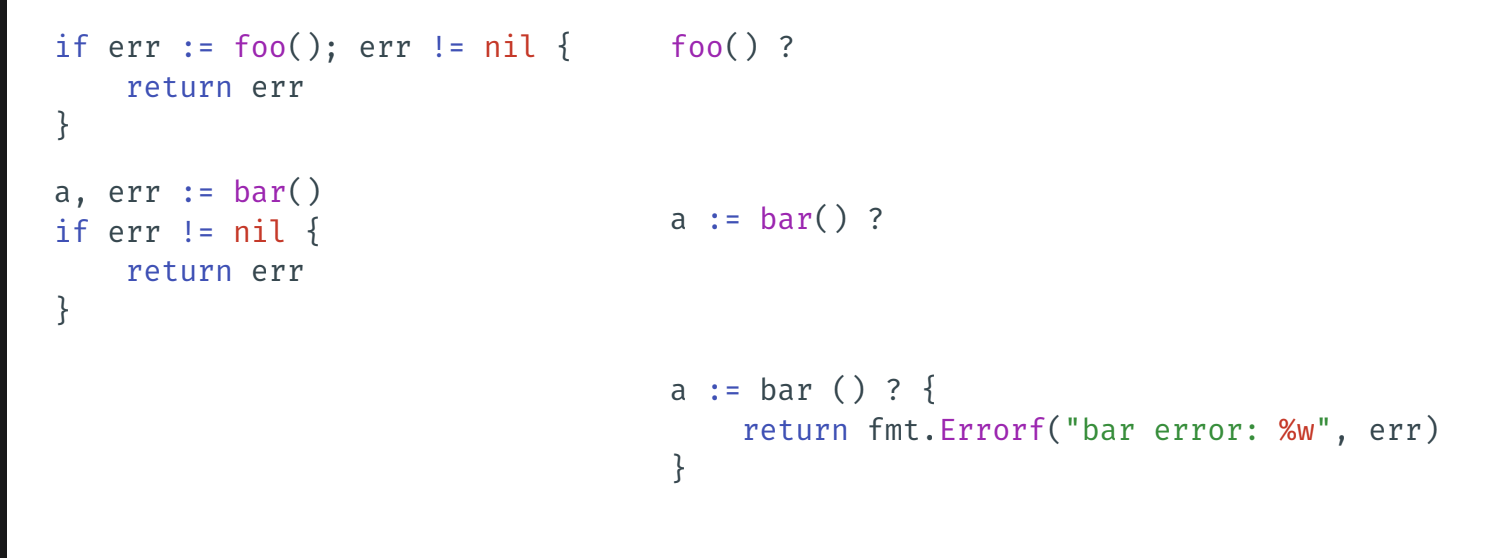 if err !=nil: почему мы (не) любим обработку ошибок в Go? Обзор предложений по её улучшению - 8