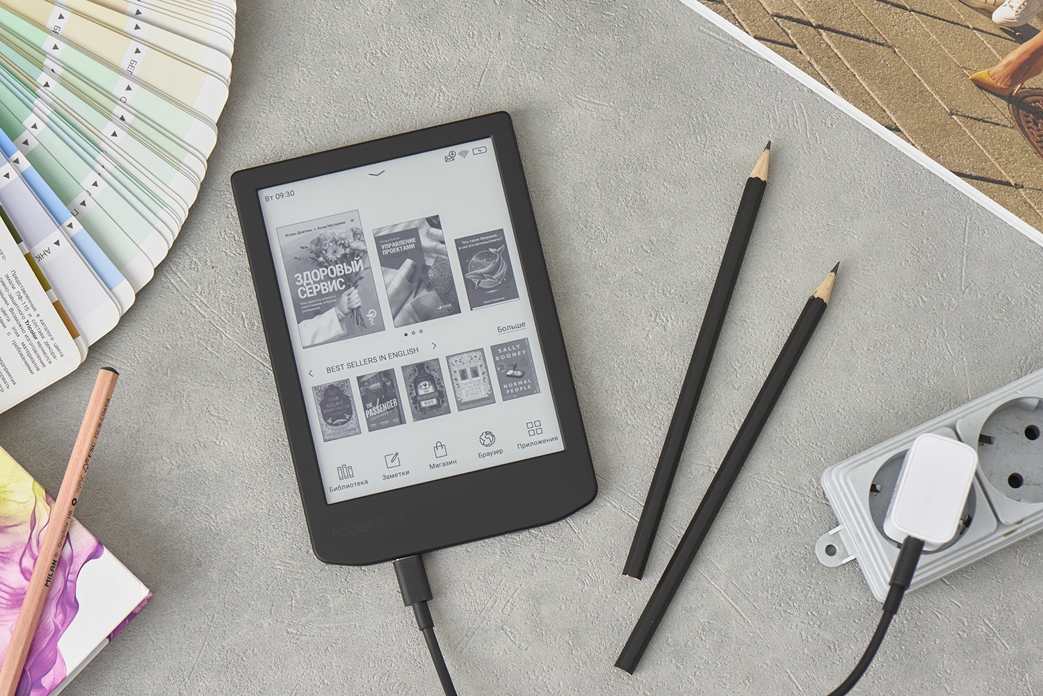 Обзор PocketBook 619 Verse Lite: как выглядит и что умеет бюджетный ридер 2025 года? - 4 Обзор PocketBook 619 Verse Lite: как выглядит и что умеет бюджетный ридер 2025 года? - 4