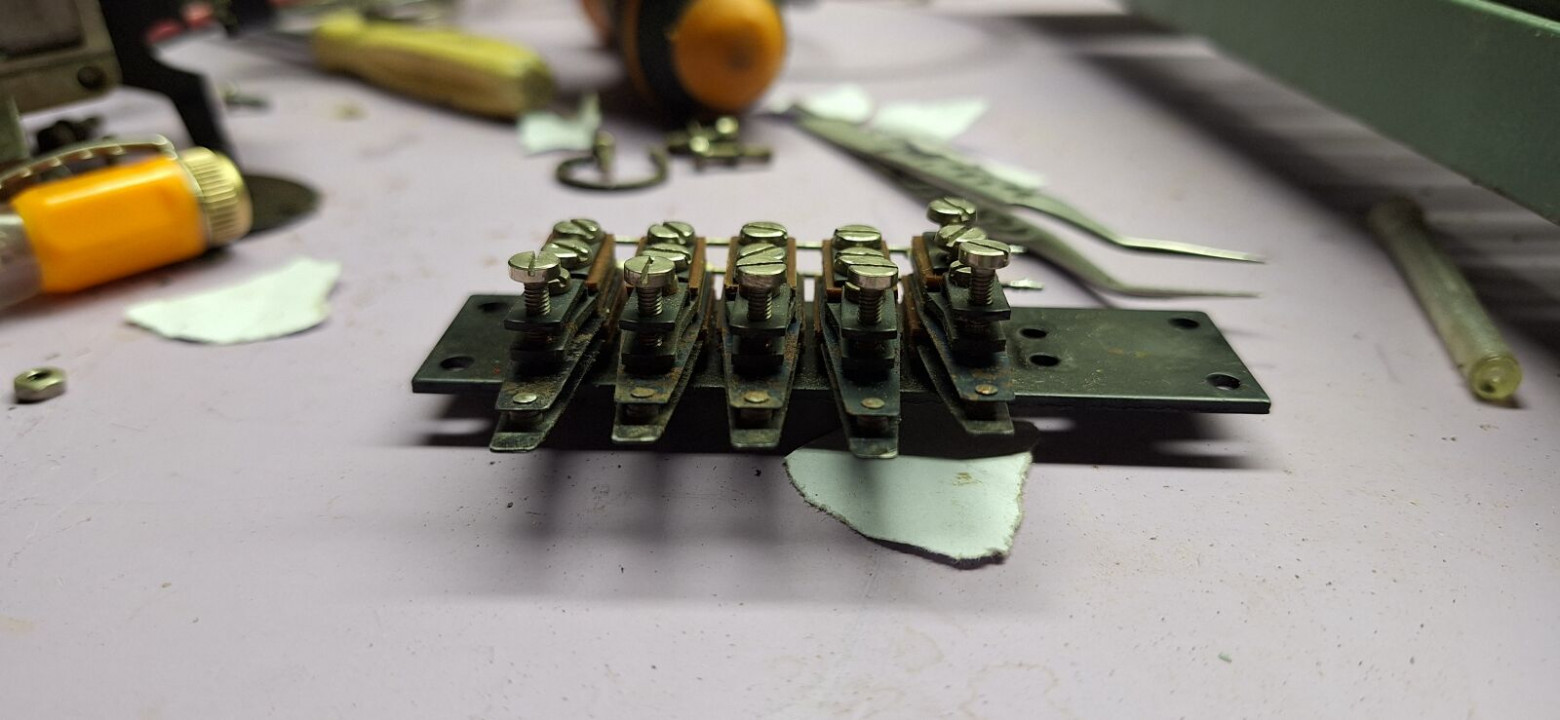 Планка с контактами