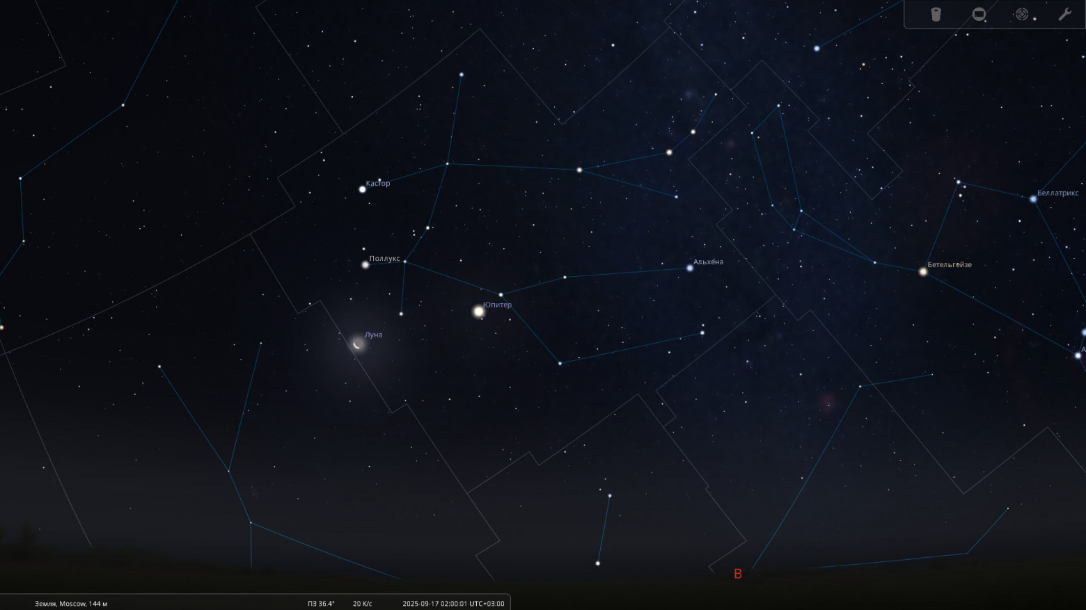Звёздное небо сентября 2025 - 8