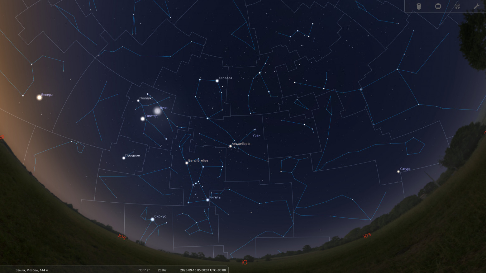 Звёздное небо сентября 2025 - 9