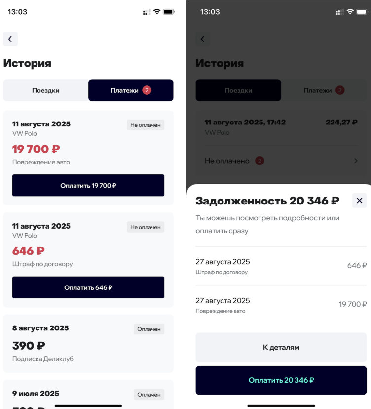 Сумму сразу стараются списать с карты 