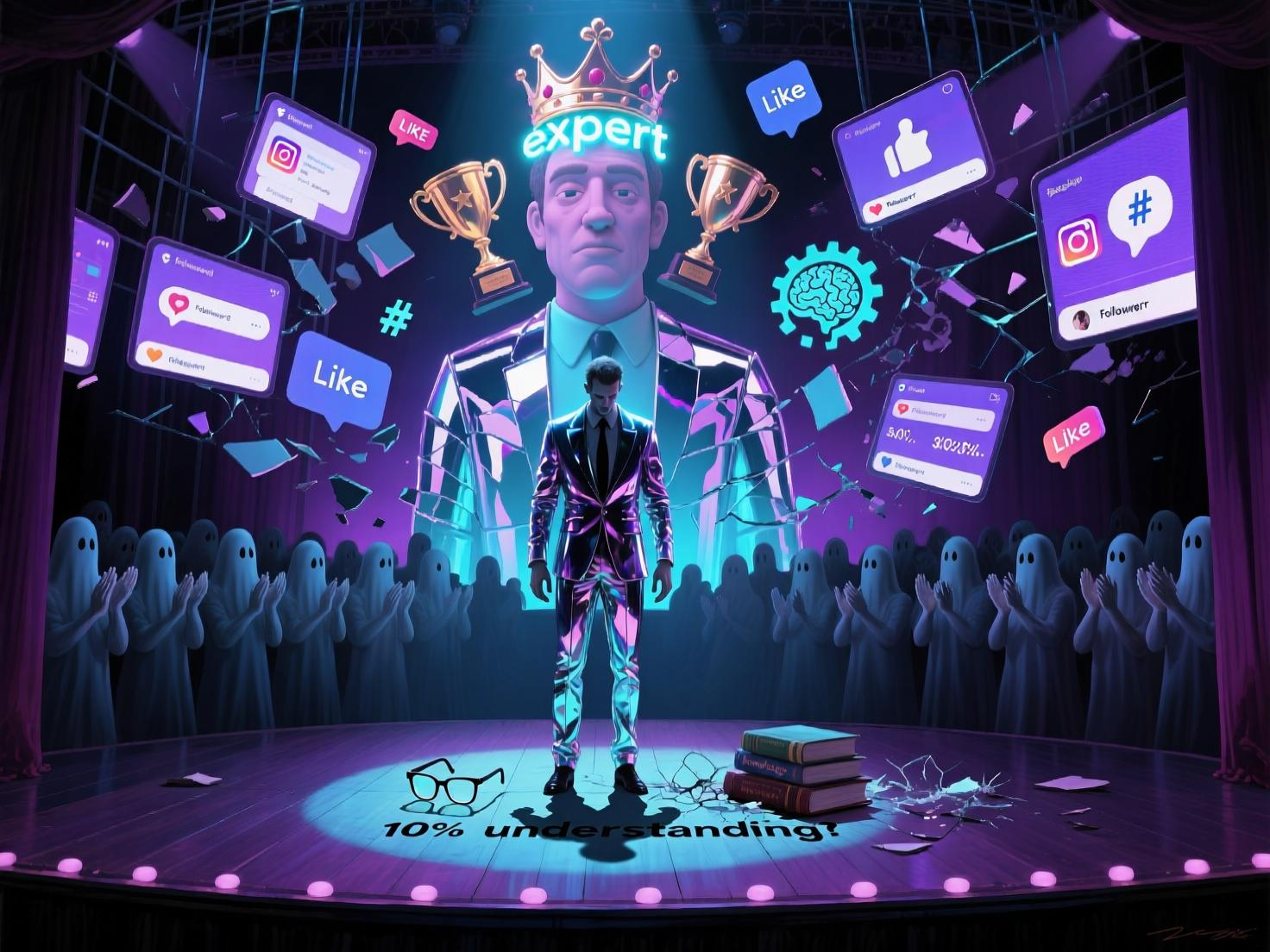 Эффект Даннинга-Крюгера в эпоху социальных сетей: почему мы переоцениваем свои знания? - 1