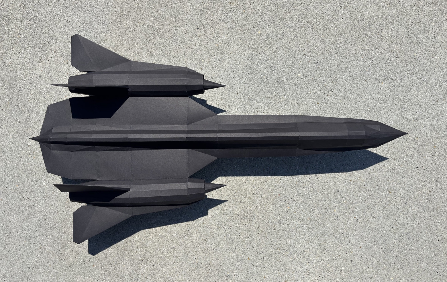 3D-моделирование из бумаги - 22 Top view of finished paper model