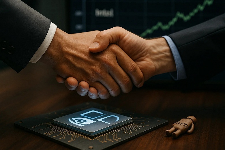 Акции Intel резко выросли после инвестиций Nvidia в $5 млрд и стратегического альянса - 1 Акции Intel резко выросли после инвестиций Nvidia в $5 млрд и стратегического альянса