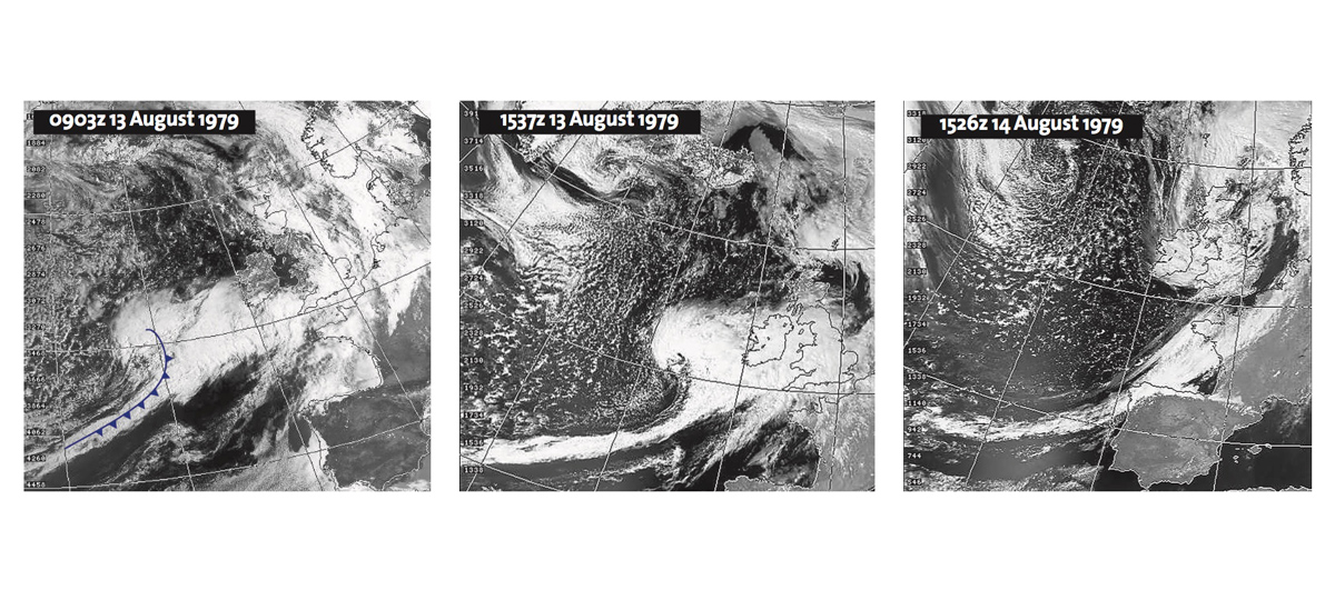  Погода в Ирландском и Кельтском море 13 августа 