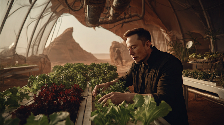 &laquo;Жизнь на Марсе&raquo;. Маск хочет отправить на Красную планету теплицу с семенами