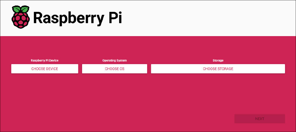Программа RPI Imager