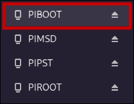 Разделы SD-карты