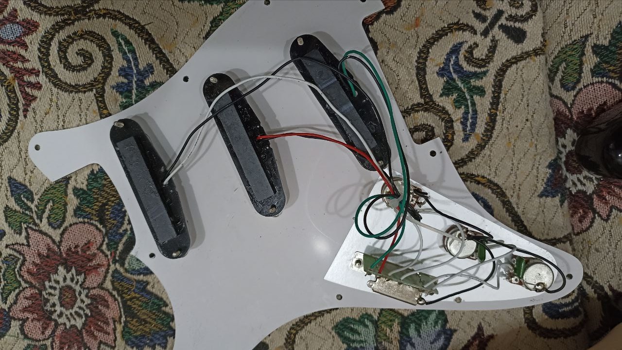 Установка бриджевого хамбакера на дешёвый стратокастер - 18 Установка бриджевого хамбакера на дешёвый стратокастер - 18