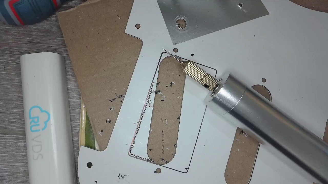 Установка бриджевого хамбакера на дешёвый стратокастер - 31 Установка бриджевого хамбакера на дешёвый стратокастер - 31