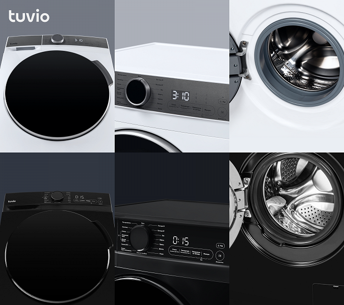 Яндекс выпустил новые сушильные и стиральные машины под собственным брендом Tuvio