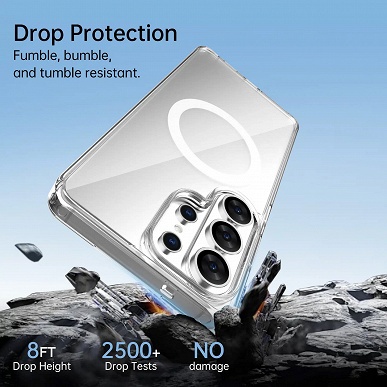 Samsung Galaxy S26 Pro, Galaxy S26 Edge и Galaxy S26 Ultra показали на новых рендерах в чехлах с поддержкой магнитной беспроводной зарядки - 2 Samsung Galaxy S26 Pro, Galaxy S26 Edge и Galaxy S26 Ultra показали на новых рендерах в чехлах с поддержкой магнитной беспроводной зарядки