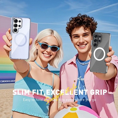 Samsung Galaxy S26 Pro, Galaxy S26 Edge и Galaxy S26 Ultra показали на новых рендерах в чехлах с поддержкой магнитной беспроводной зарядки - 5 Samsung Galaxy S26 Pro, Galaxy S26 Edge и Galaxy S26 Ultra показали на новых рендерах в чехлах с поддержкой магнитной беспроводной зарядки