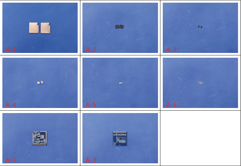 Разборка компонентов модуля RF4463PRO для анализа соответствия RoHS