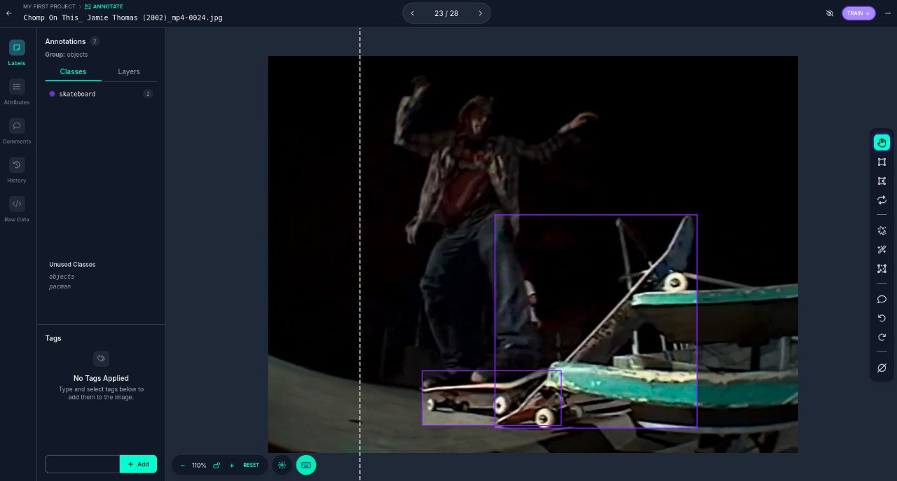 Labeling делается очень удобно в GUI Labeling делается очень удобно в GUI