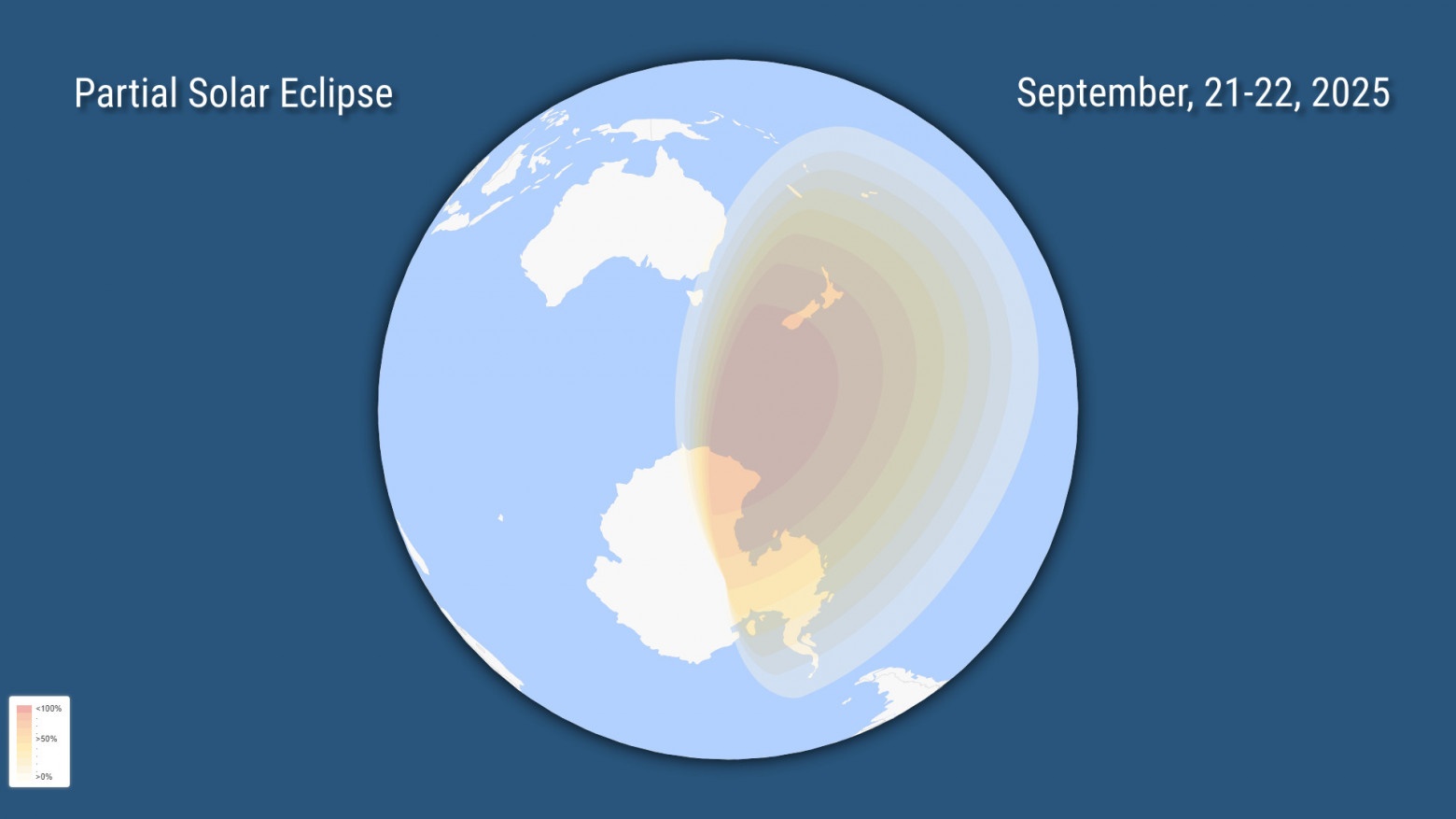 Частное солнечное затмение 21-22 сентября 2025 - 2
