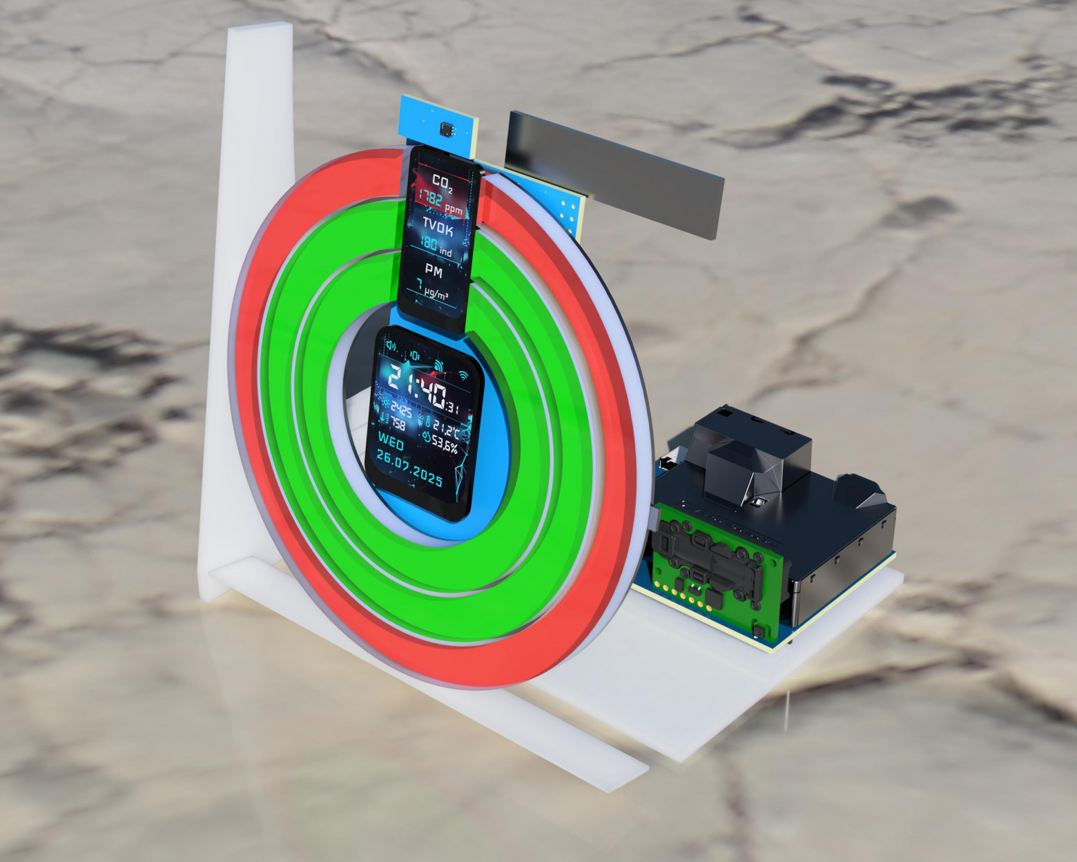 UX-UI и немного промышленного дизайна для Air quality sensor - 16