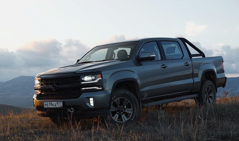 Дизайн в стиле Chevrolet Silverado и мотор Mitsubishi. В России стартовали официальные продажи китайских пикапов Huanghai N7 - 1 Дизайн в стиле Chevrolet Silverado и мотор Mitsubishi. В России стартовали официальные продажи китайских пикапов Huanghai N7