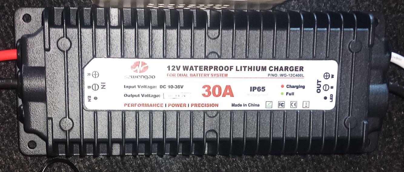 Зарядка крупным планом