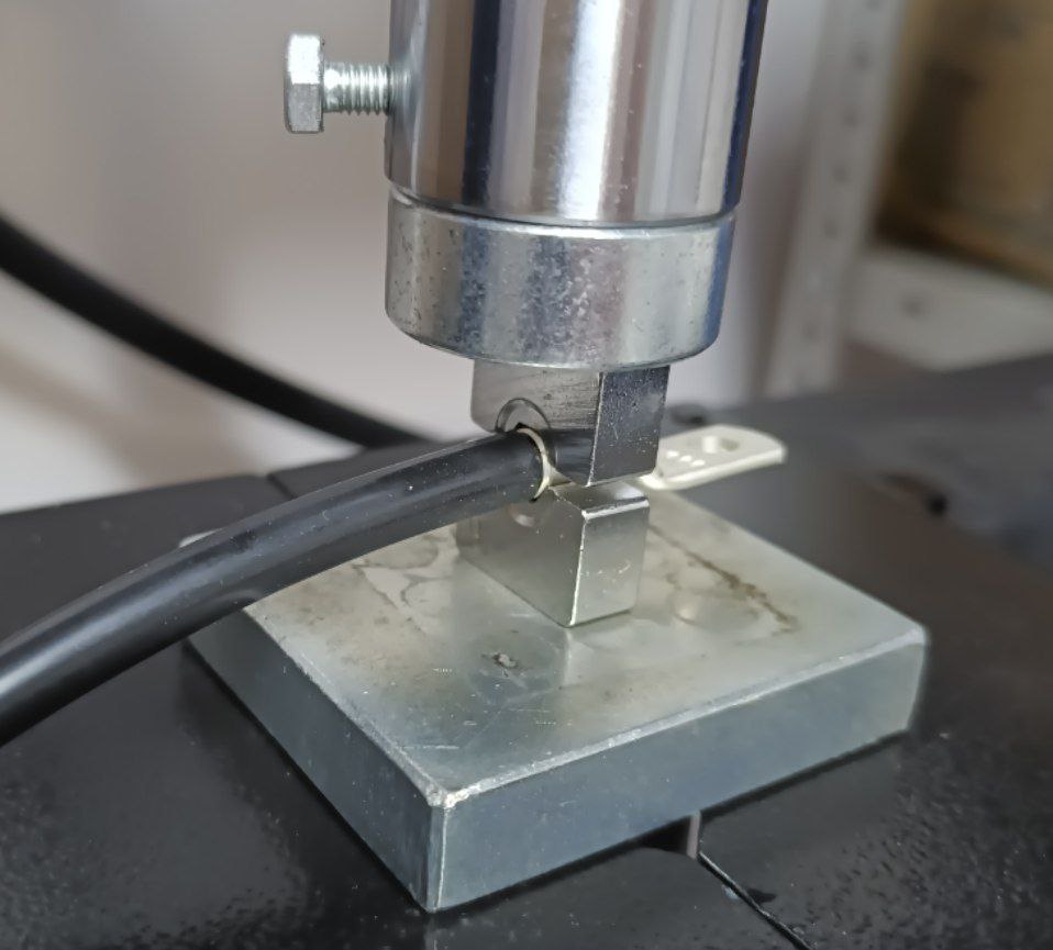 Обжимаю провод 16 мм2