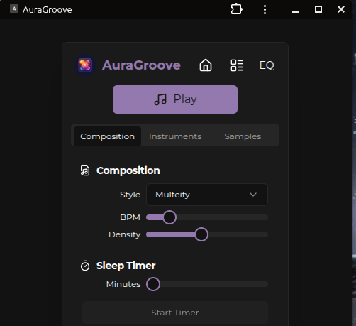 UI AuraGroove