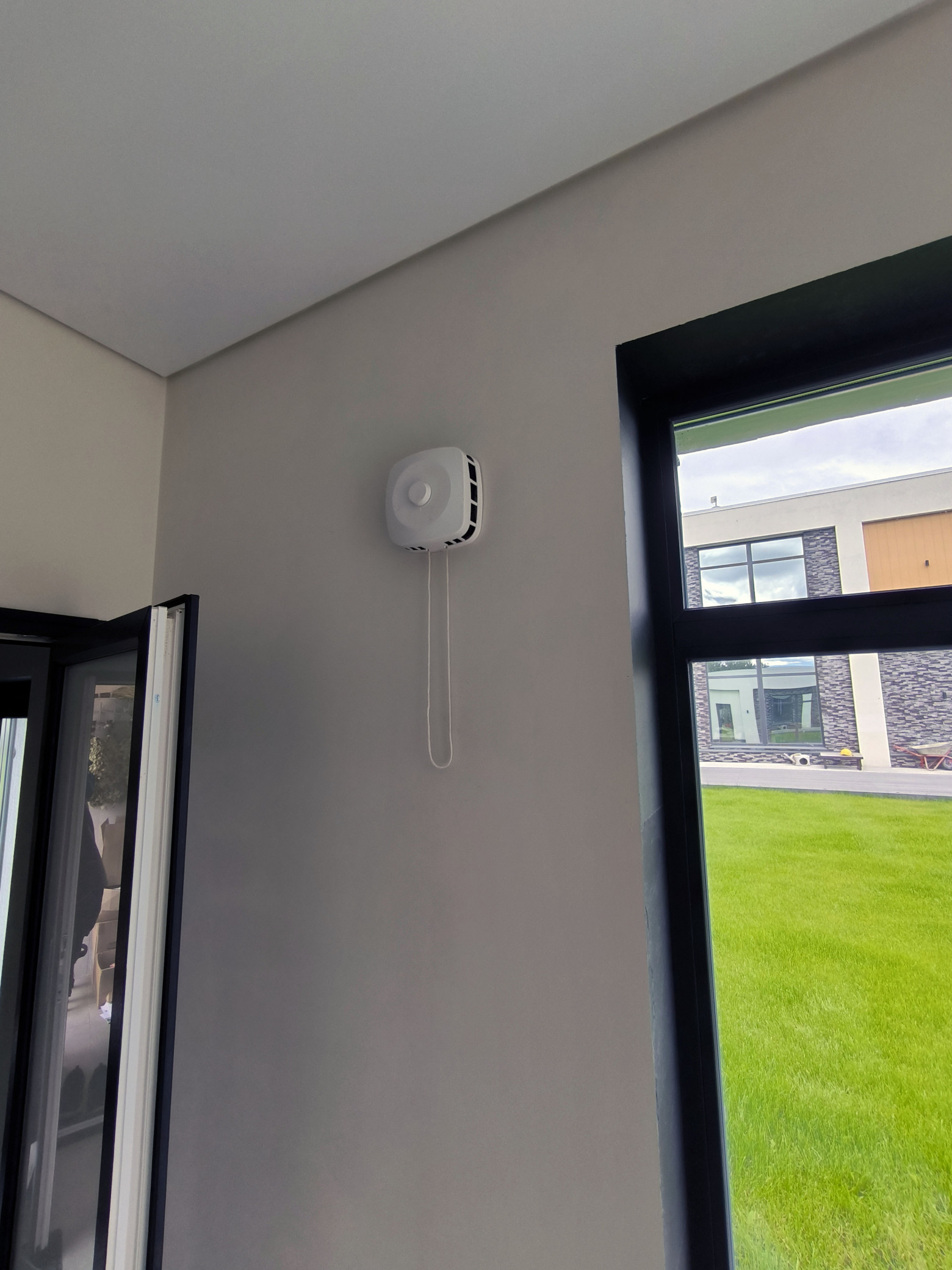 Клапан приточной вентиляции в бане  