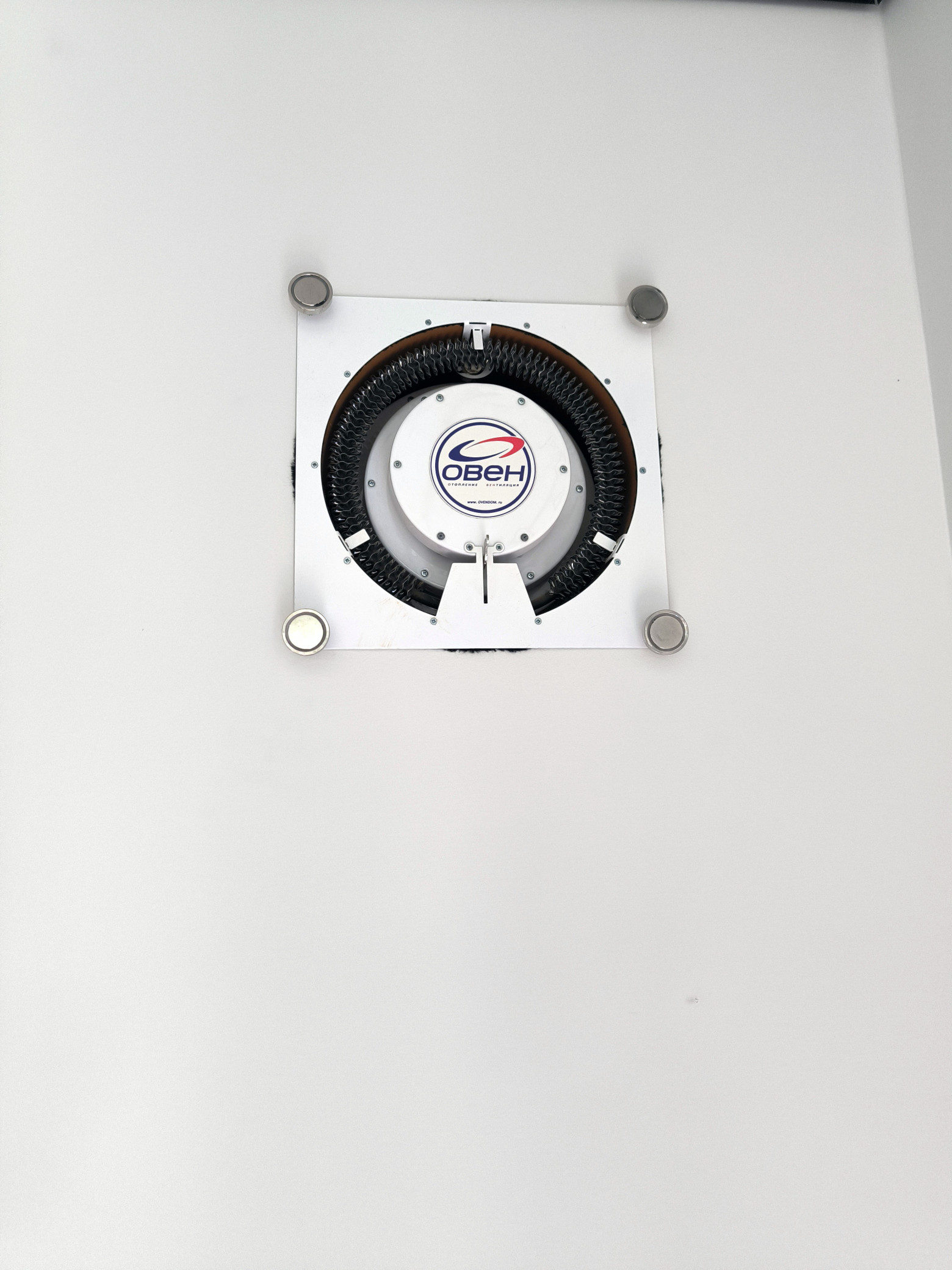 Приточный клапан ОВЕН с подогревом  