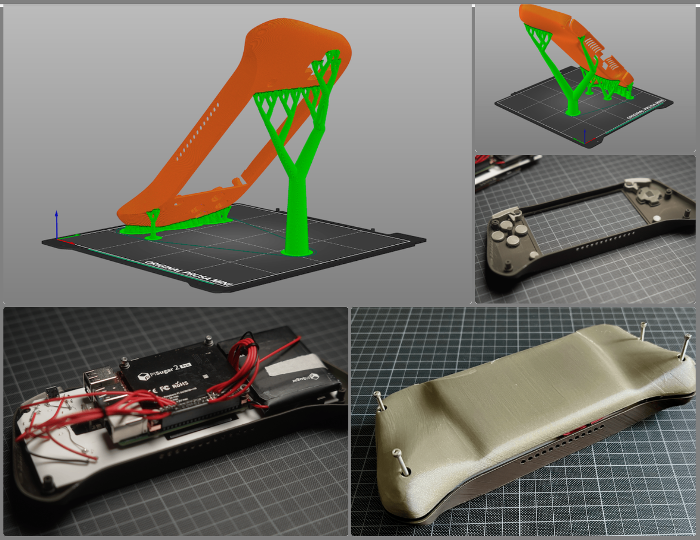 GRIZZLY — портативная игровая консоль‑самоделка - 10