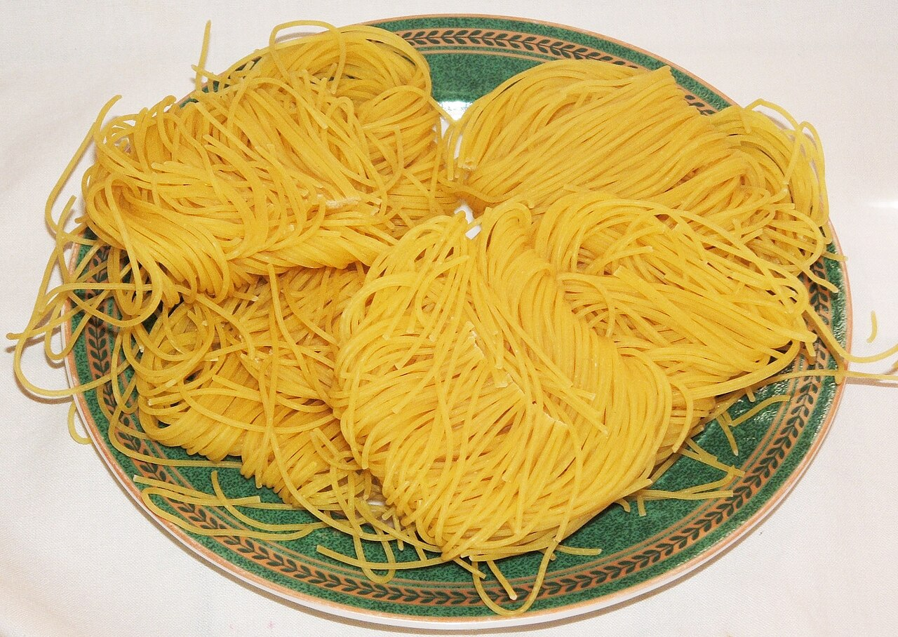 Иллюстрация к итальянской статье Vermicelli