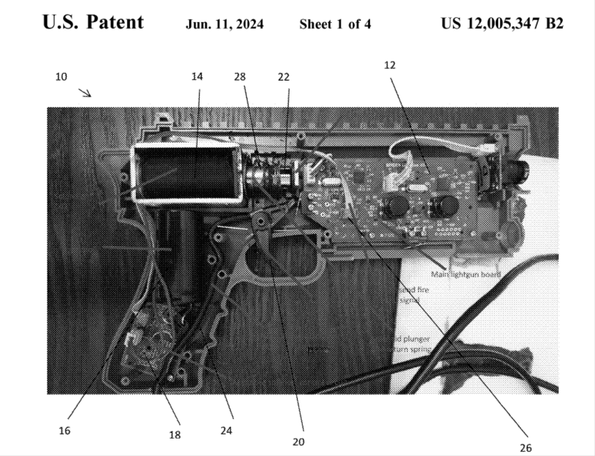Патент США № 12,005,347