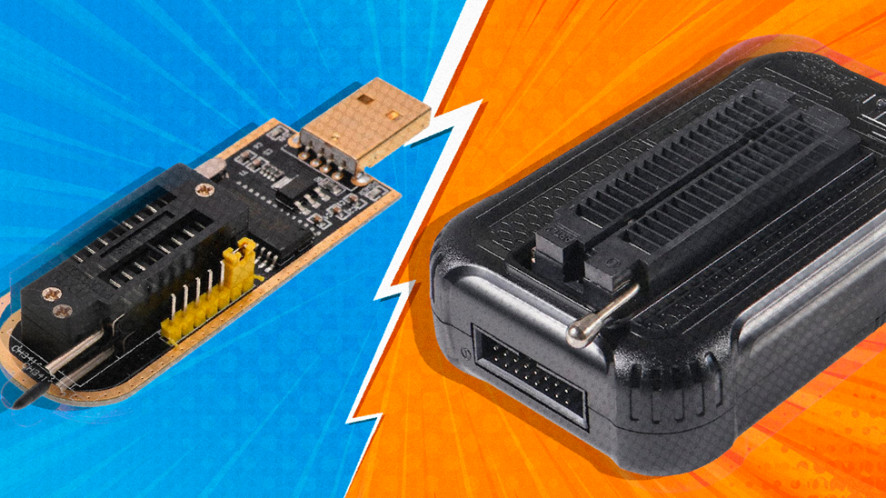 Какой программатор купить для мастерской: выбираем между CH341A и T48 - 1