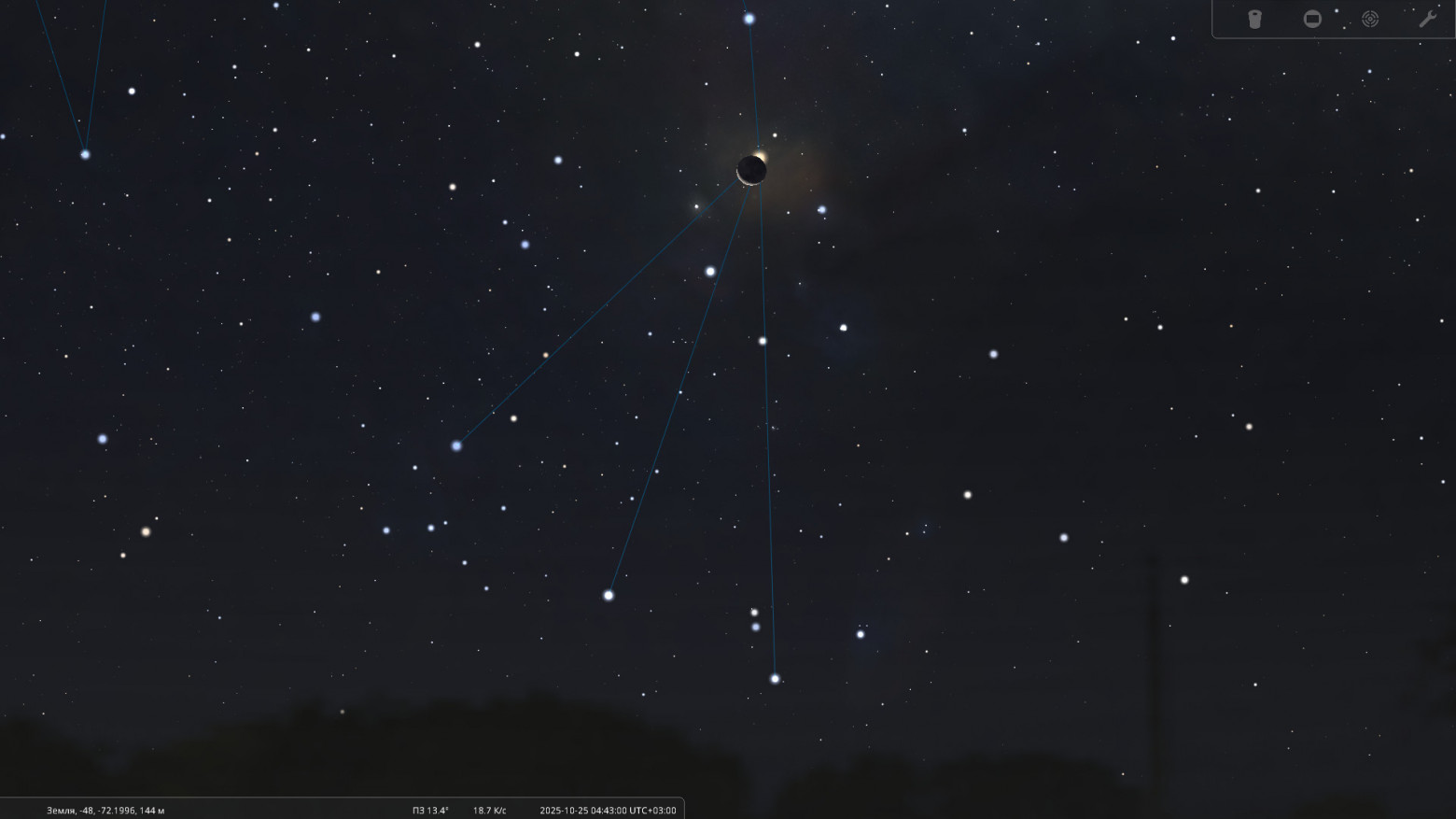 Октябрь 2025. Астрономический календарь - 22