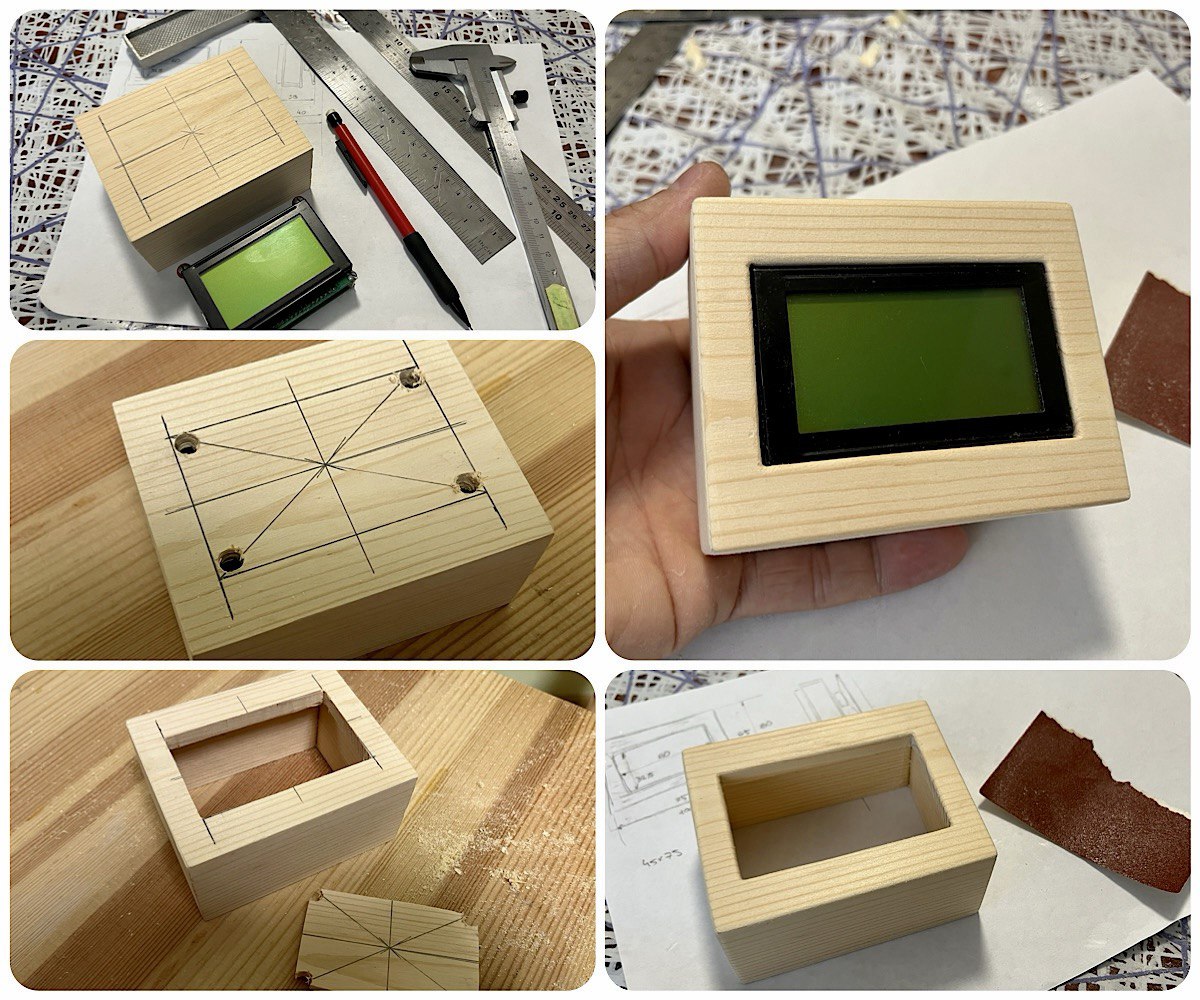 Рис.8. Вырез под дисплей.