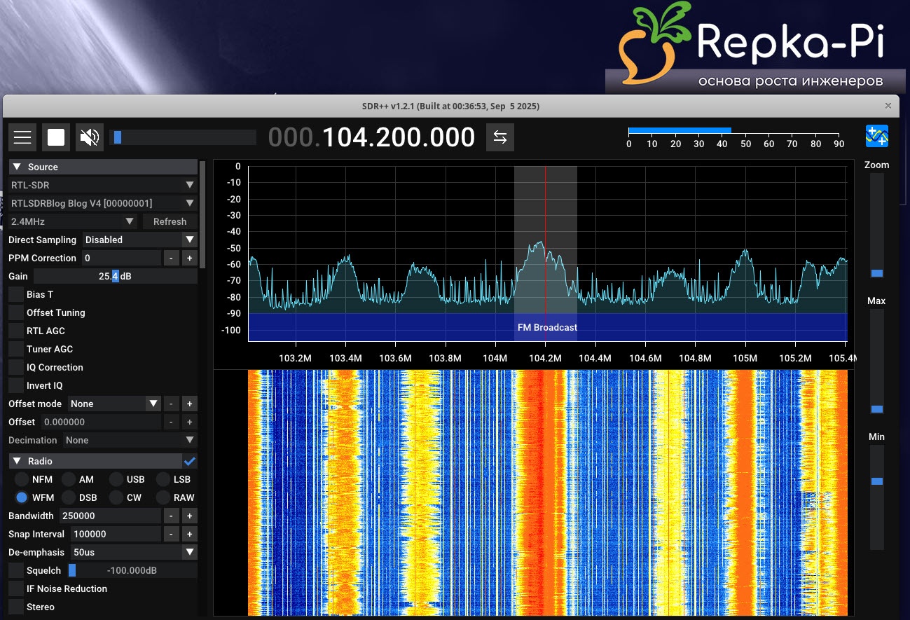 Цифровая радиотехника, первые шаги. Repka Pi + SDR=Сканируем Радиоэфир - 1