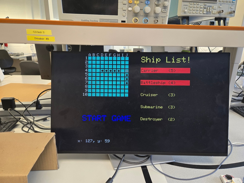 Игра «Морской бой» через UDP на двух Raspberry Pi PICO-W - 9