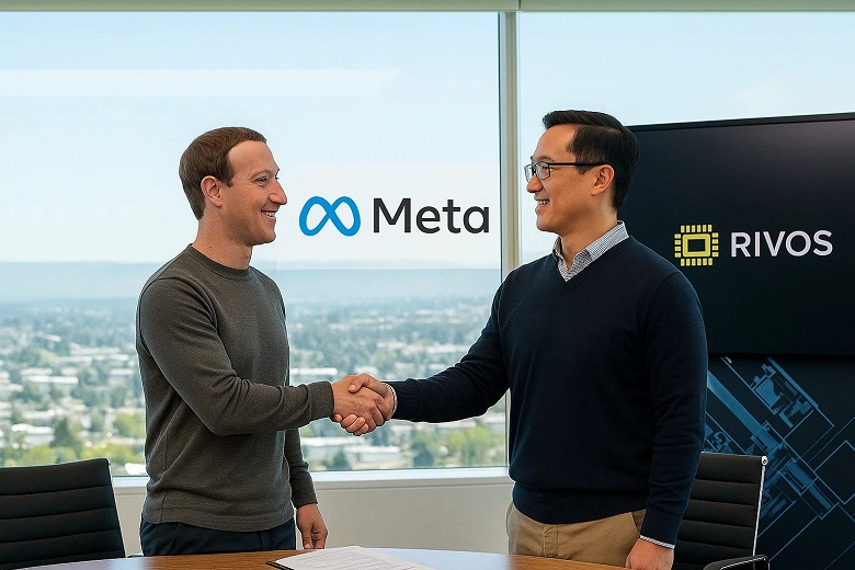 Meta* объявила о покупке стартапа Rivos, разрабатывающего ИИ-чипы