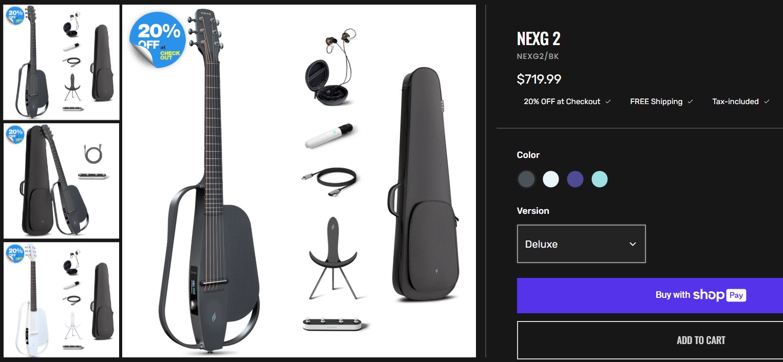 Enya Inspire — умная углепластиковая электрогитара для гиков - 28