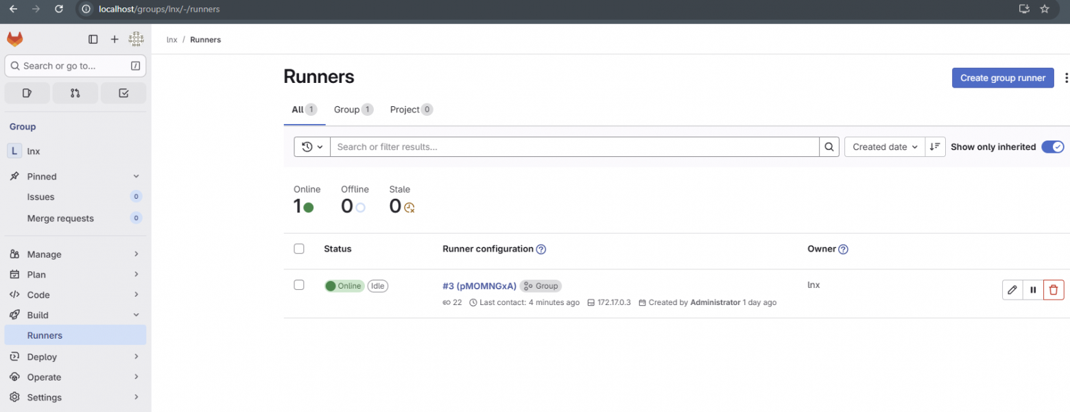 Формирование RPM пакета для OC Linux с использованием GitLab CI-CD - 5 Формирование RPM пакета для OC Linux с использованием GitLab CI-CD - 5