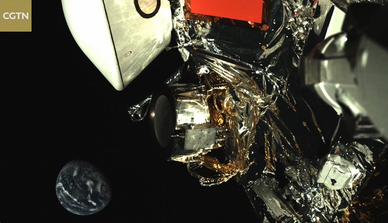 Китайский зонд Tianwen-2 сделал эффектное «селфи» с видом на Землю - 1 Китайский зонд Tianwen-2 сделал эффектное «селфи» с видом на Землю