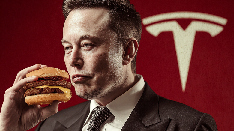 Теперь ещё и конкурент McDonald&rsquo;s: первая закусочная Tesla продаёт гораздо больше бургеров, чем среднестатистический &laquo;Макдональдс&raquo; 