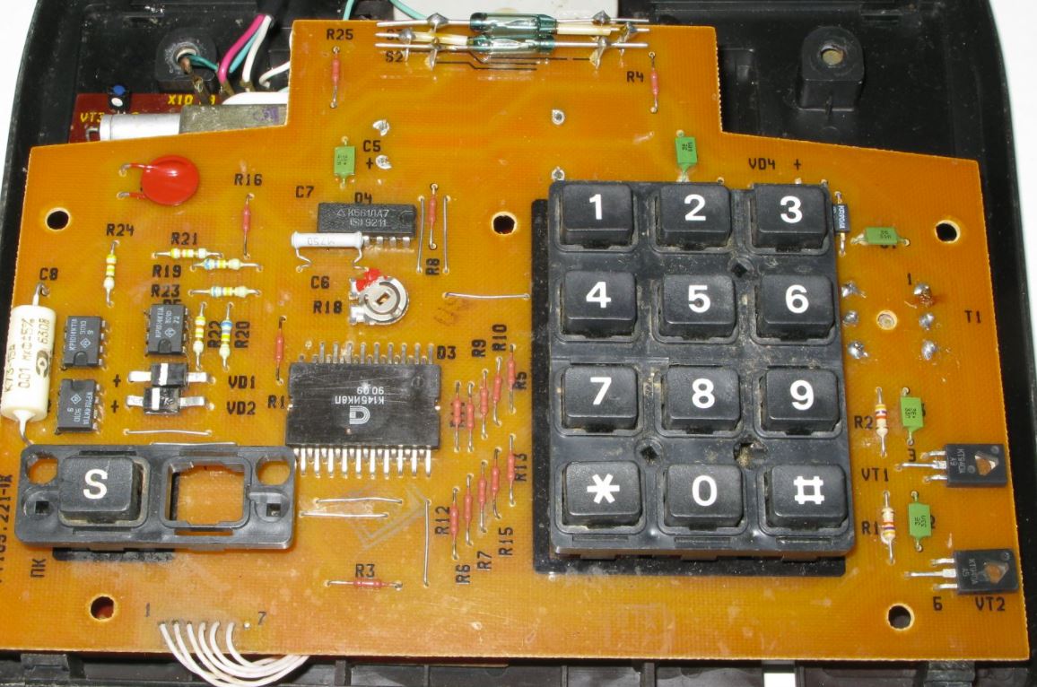 VEF ТА-12. Оживляем раритетный телефон с АОН - 4 VEF ТА-12. Оживляем раритетный телефон с АОН - 4