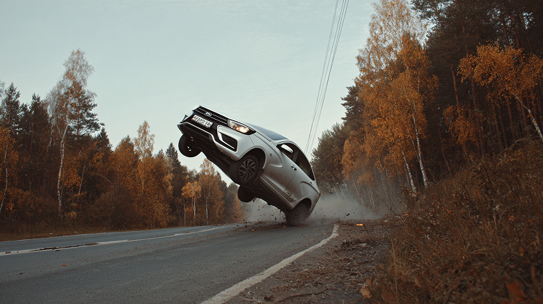 АвтоВАЗ не получал информации о ДТП с перевернувшейся Lada Vesta из-за блокировки руля