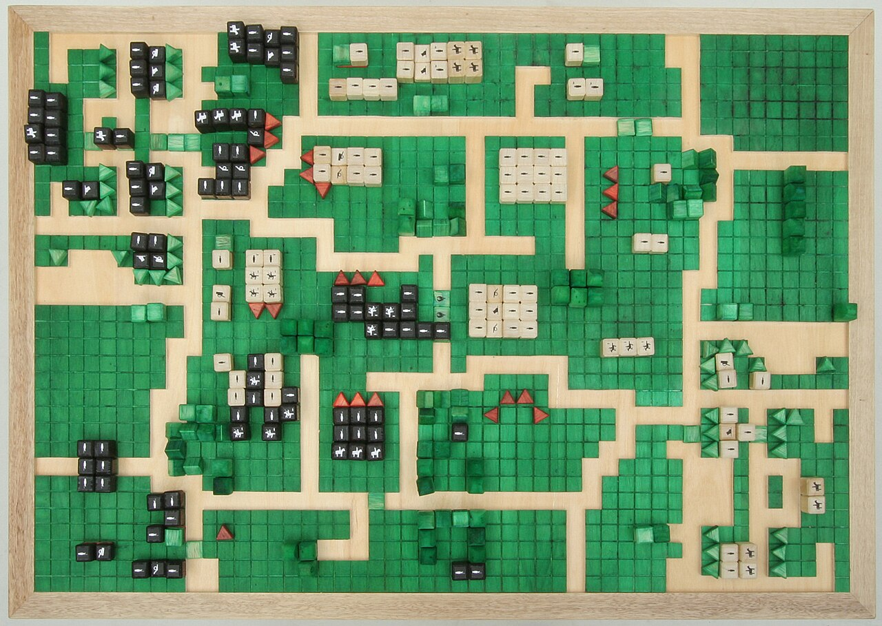 Реконструкция военной игры Хеллвига, основанная на его руководстве 1780 года  