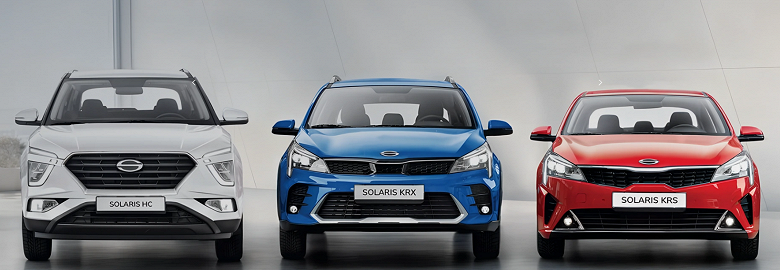 Российские Hyundai и Kia (Solaris) стали ещё популярнее: впервые в истории продажи превысили 4000 машин за месяц