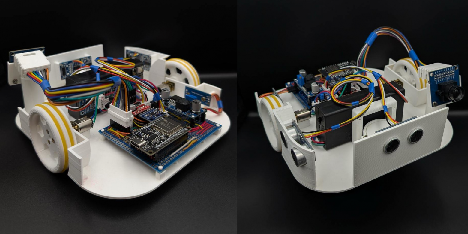 Прототип: вид сзади и спереди.