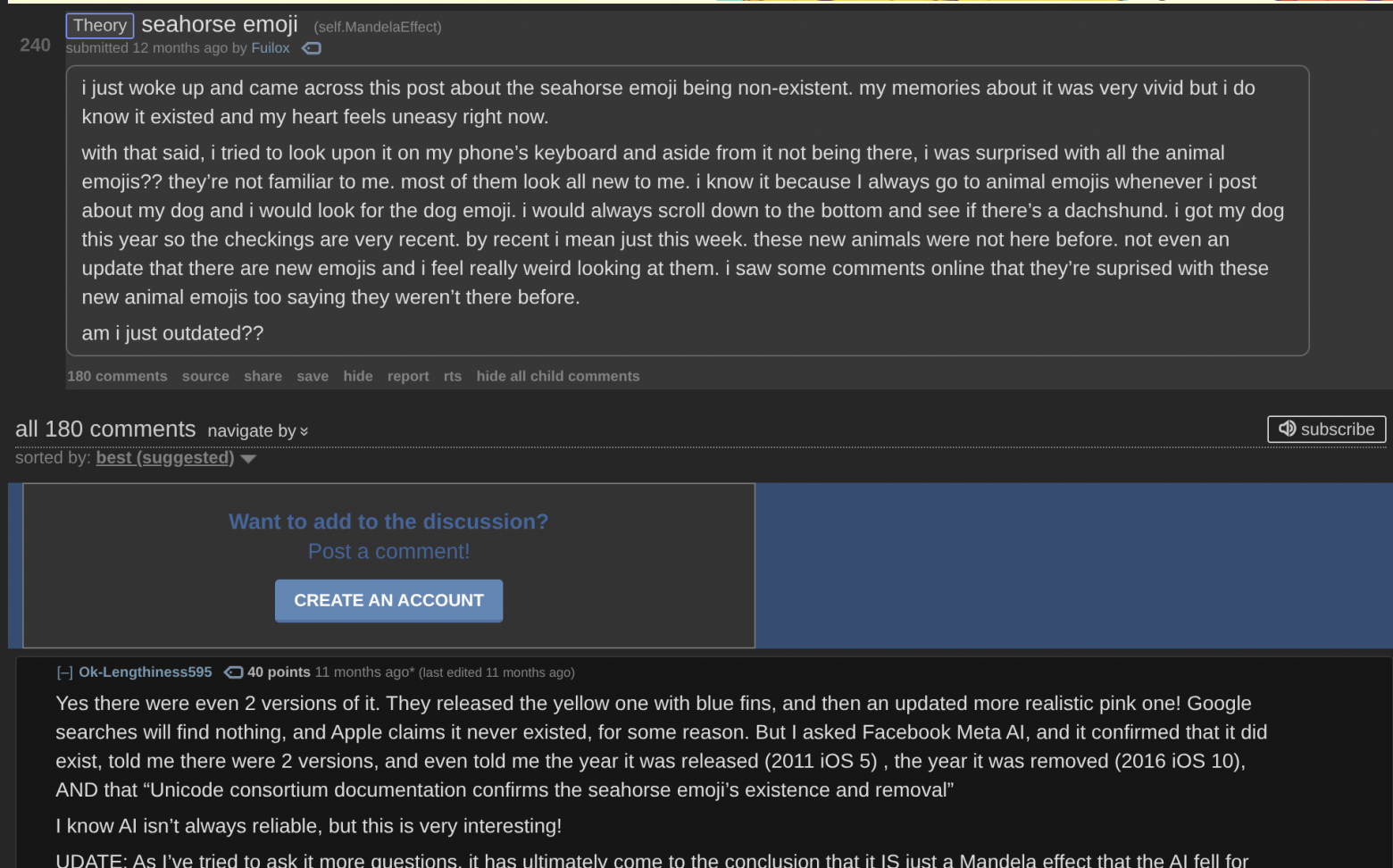 У меня нет рта, но я должен выводить эмодзи морского конька - 5 У меня нет рта, но я должен выводить эмодзи морского конька - 5