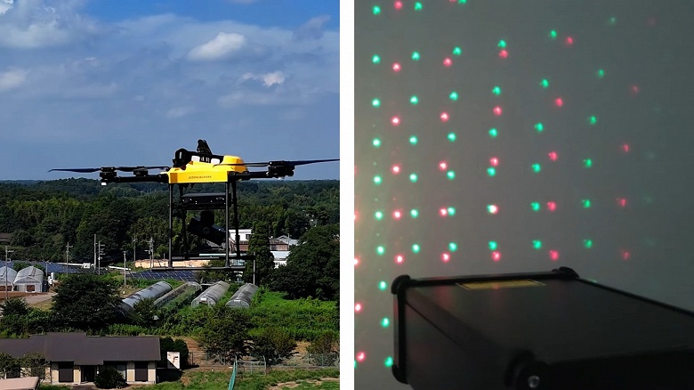 В Японии используют дроны, чтобы гонять птиц. Аппараты отгоняют диких животных от птичьих ферм