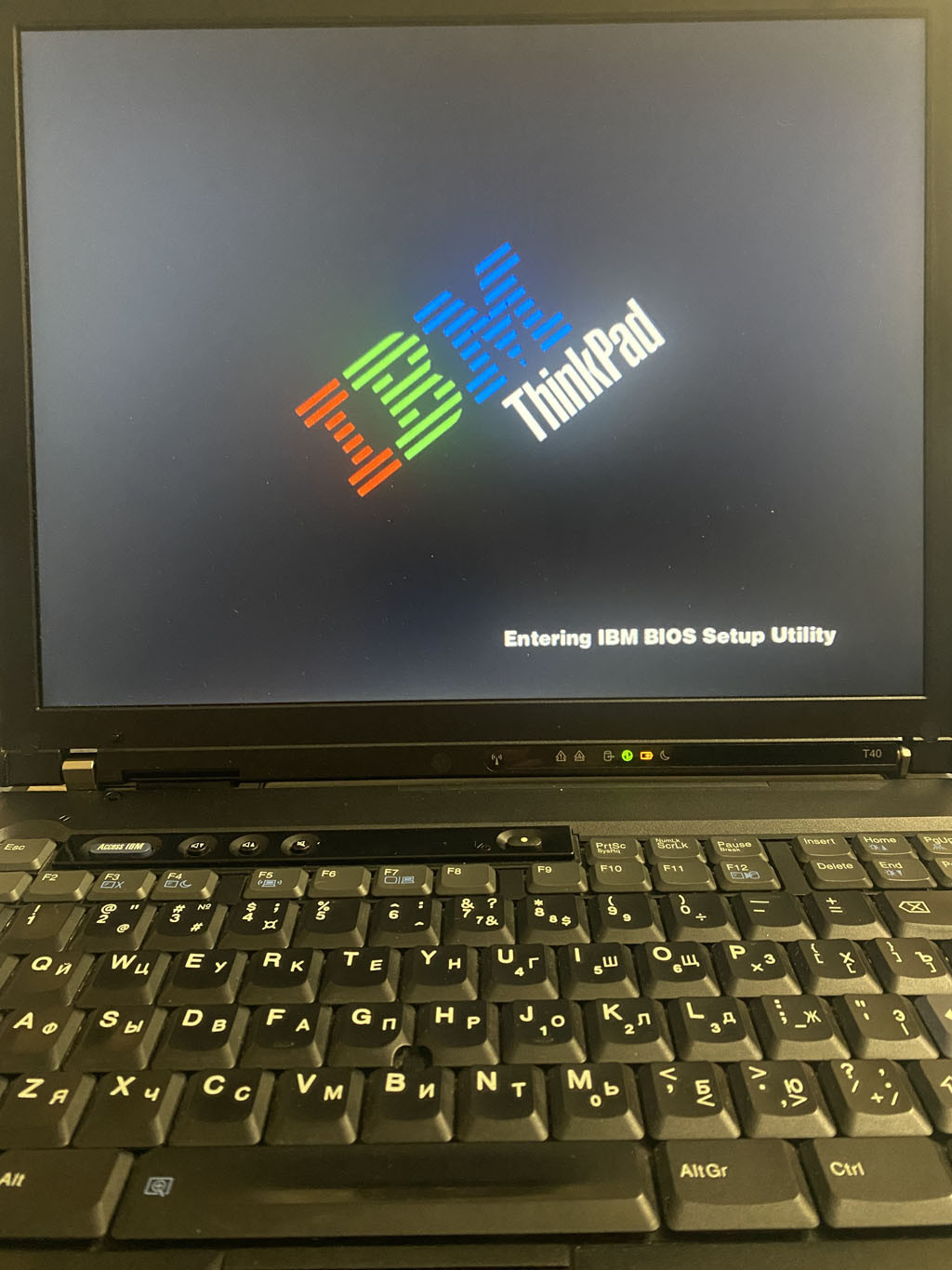 Возвращение легенды. Второе дыхание списанного IBM ThinkPad T40 - 7