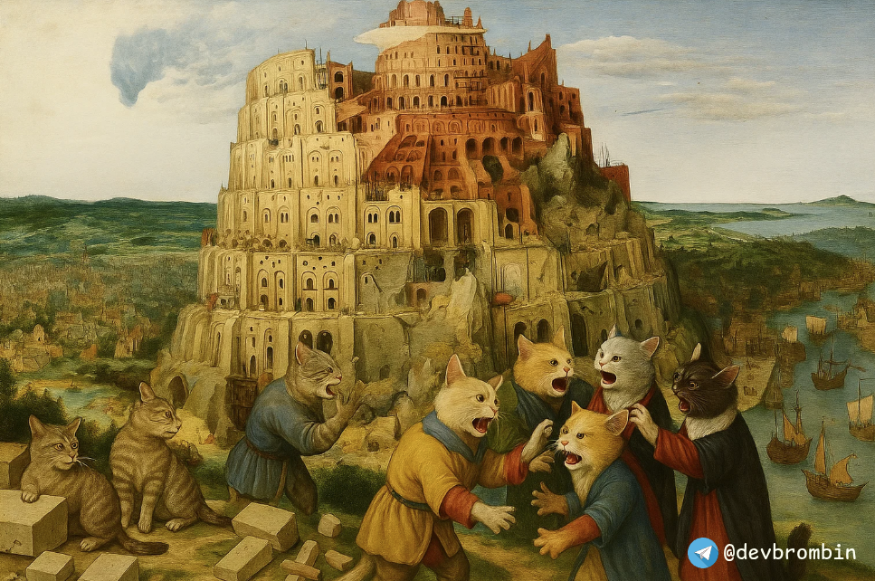 Почему же так и не была построена Вавилонская башня, и как это связано с межсервисным взаимодействием? 